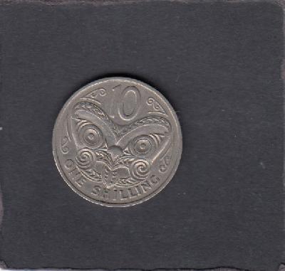 Beschrijving: 10 Cent MAORI MASK